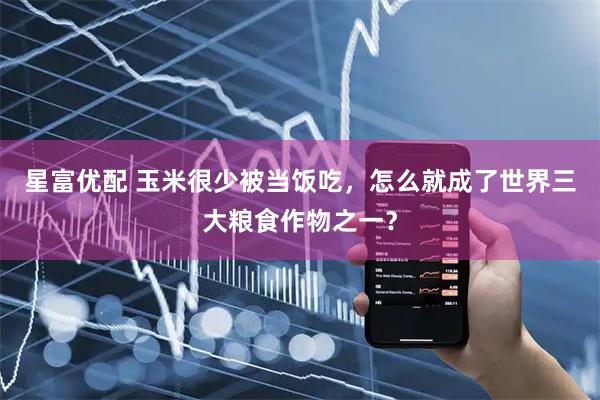 星富优配 玉米很少被当饭吃，怎么就成了世界三大粮食作物之一？